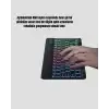 Türkçe Q Klavye RGB Işıklı Ergonomik Tasarımlı