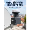 Twin LNB Çift Çıkışlı Uydu Anten LNB 4K Ultra HD Ku Band 0.1 dB