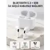 TWS Kablosuz Bluetooth Kulaklık 3 Saat Müzik 4 Saat Konuşma Şarj Kutulu