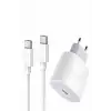 Type-C Hızlı Şarj Özellikli Cihazı USB-C Kablo Dahil