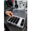 Universal Araç Döşeme Klipsi ve Tampon Sabitleme Pimi Seti 100 Parça Organizer Kutulu