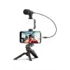 Video Making Kit Telefon Tutucu Vlog Video Mini Led Işıklı