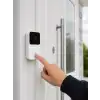 Wi-Fi Beyaz Görüntülü Kapı Zili  HD Kamera, Gece Görüşü ve Çift Yönlü Konuşma Özellikli