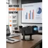 WiFi6 ve Bluetooth 5.4 Destekli LED Projektör - HCS350pro Yeni Nesil
