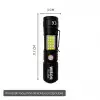 Wison Ws-2828 1000 Lümen Mıknatıslı Usb Şarjlı El Feneri