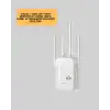 WPS Destekli 2.4GHz + 5GHz WiFi Sinyal Güçlendirici
