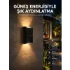 Yeni Model Solar Çift Taraflı Duvar Lambası Dekoratif Duvar Lambası