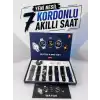 Yeni Nesil Akıllı Saat 2024 Model Uyku ve Sağlık Takibi Bluetooth Bağlantılı