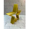 Yıldız Şeklinde Sarı Mumluk Loş Işık Ev Aksesuarı