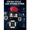 Yüksek Güçlü LED Aydınlatma ve Gece Görüş Teknolojisi ile Günün Her Saatinde Net Görüntüleme