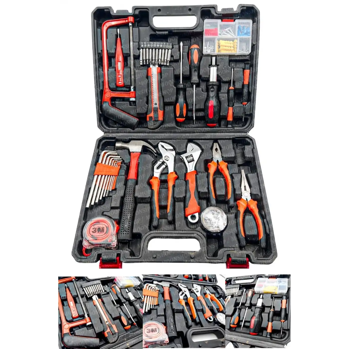 105 Parça Özel Alışım Çelik Professıonel Alet Takım Seti Avadanlık Pense Set.