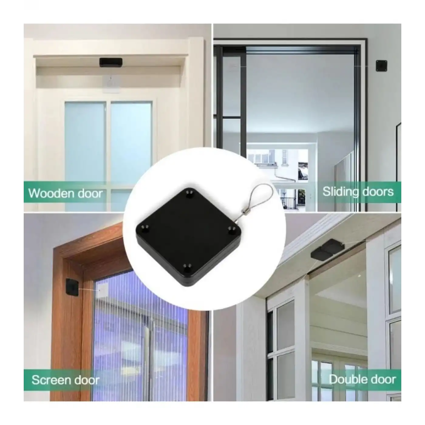 4 lü Ev Ofis Dış Kapı Otomatik Kapı Kapatma Aparatı