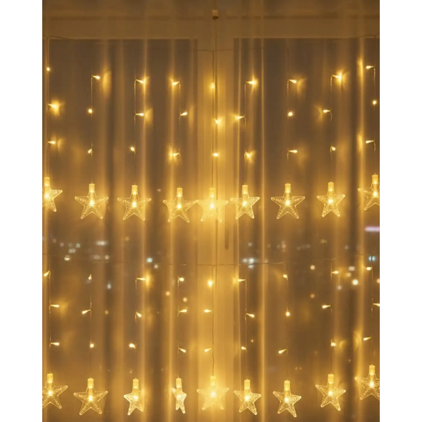 20 Yıldızlı LED Şerit Işık 5W Güç İç Mekan Parti ve Vitrin Süsleme