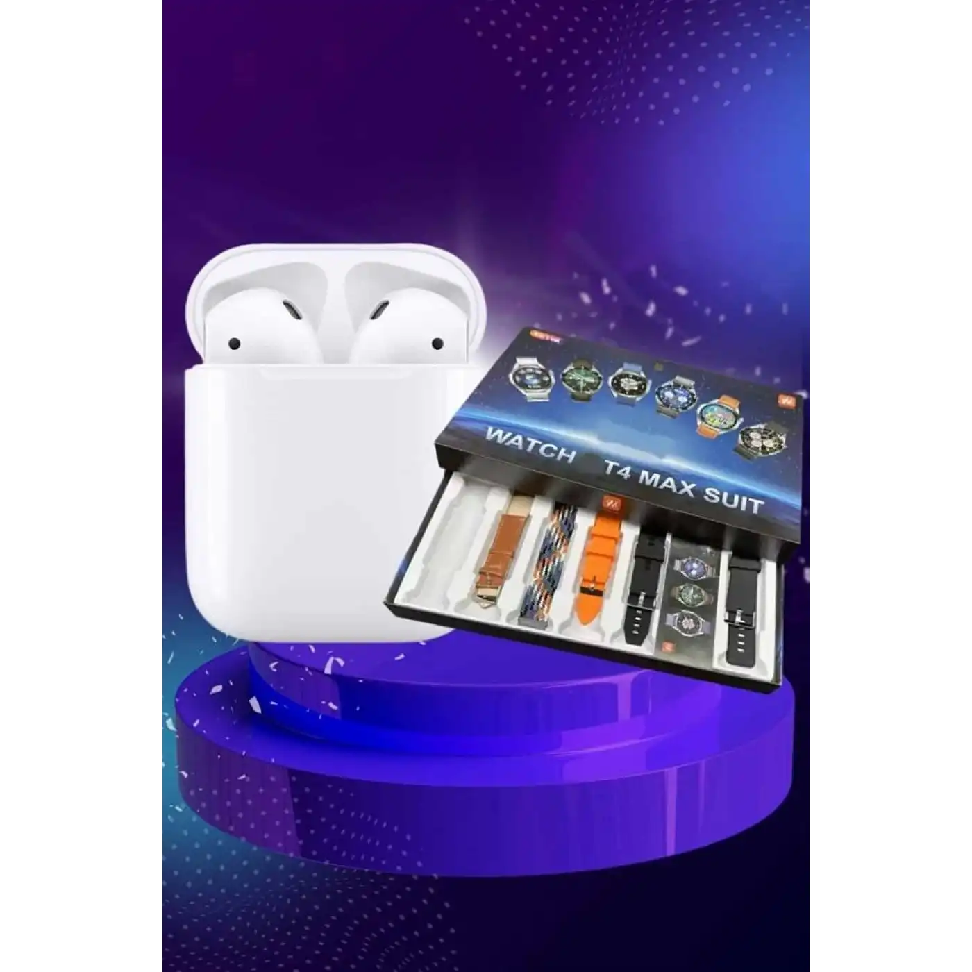 2025 Model Akıllı Saat ve 2.Nesil TWS Bluetooth Kulaklık Yüksek Ses Kaliteli