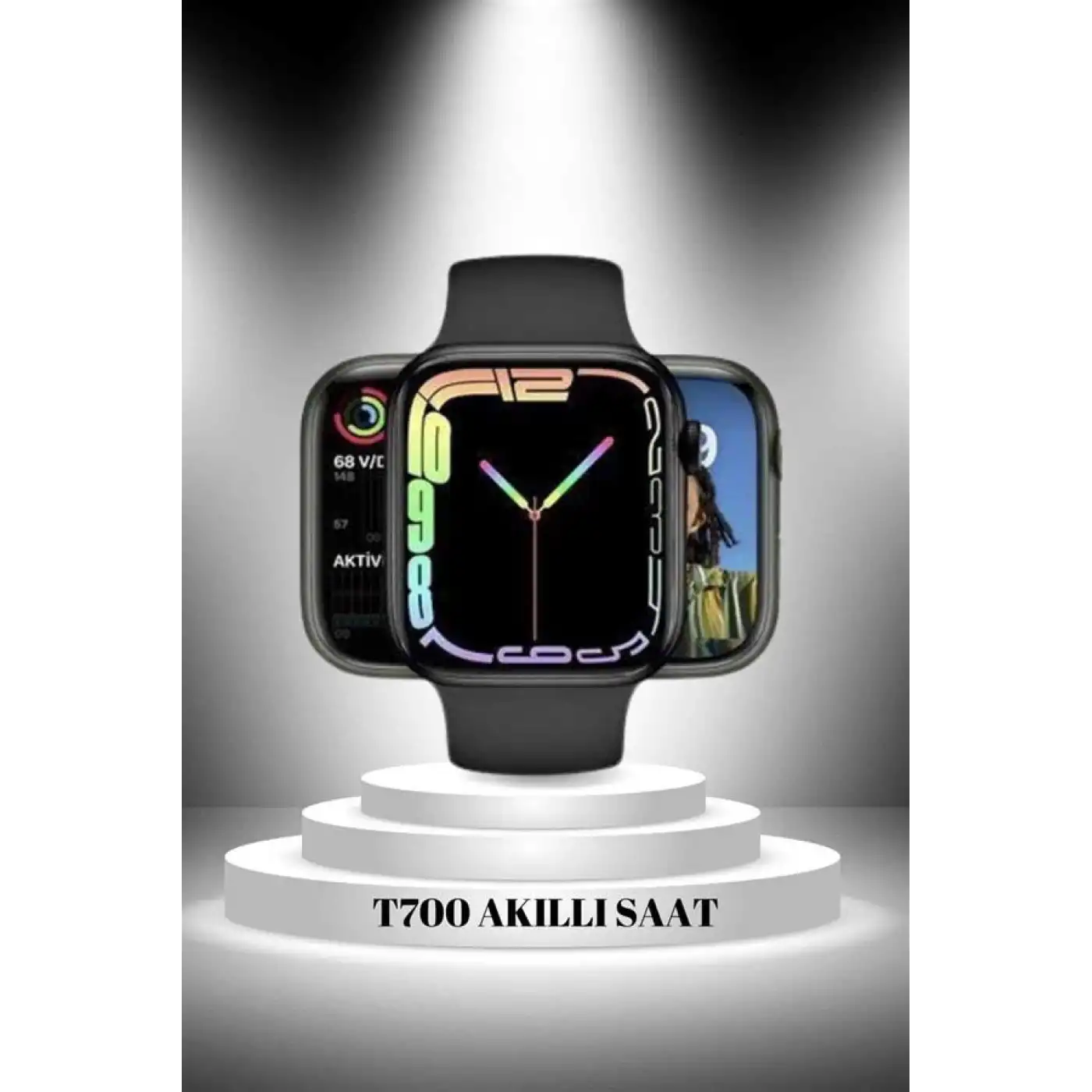 2025 Model Akıllı Saat ve Bluetooth Kulaklık 5.0 Bluetooth Bağlantılı Dokunmatik Ekran