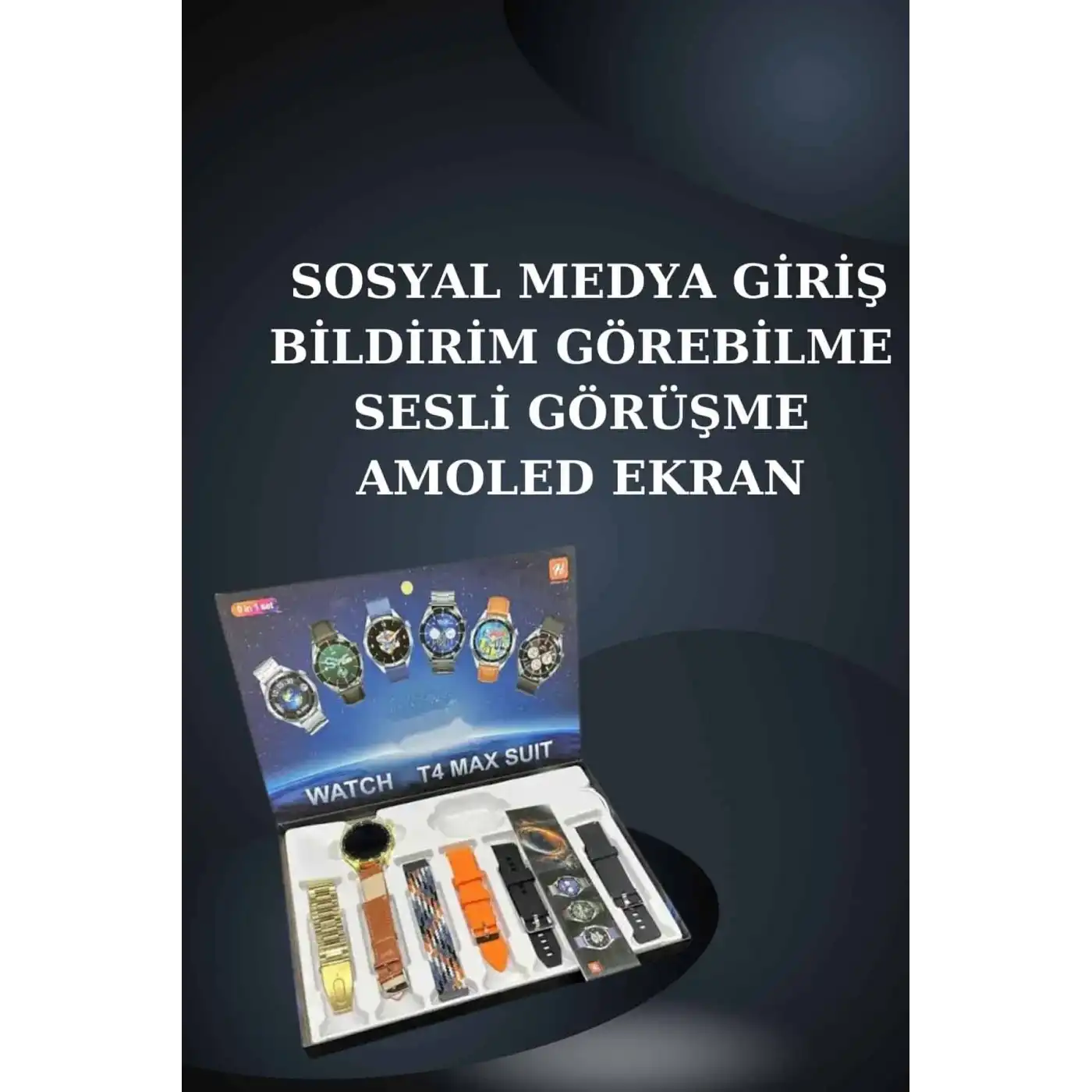 2025 Model Akıllı Saat ve Yeni Nesil Pro Bluetooth Kulaklık ANC Özelliği