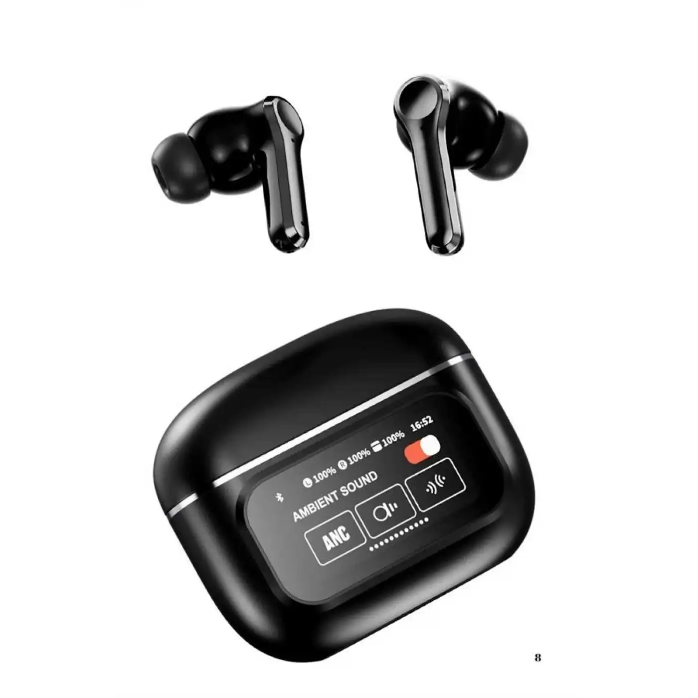 2025 Model Bluetooth Kulaklık Dokunmatik Ekran Yüksek Ses Kalitesi