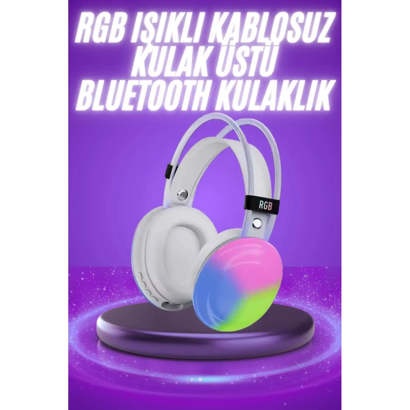 2025 Model Bluetooth Kulaklık Kulak Üstü Kablosuz Uzun Ömürlü Unısex