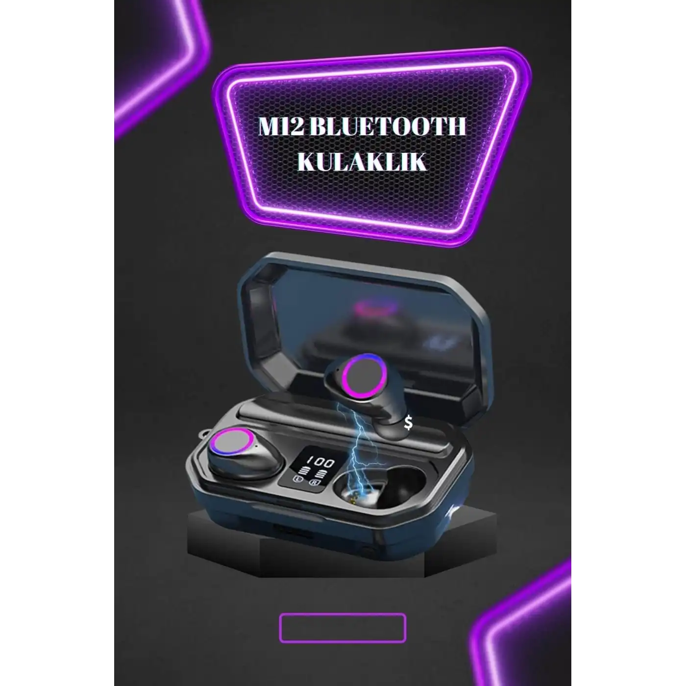 2025 Model Çok Kordonlu Akıllı Saat ve Bluetooth Kulaklık El Fenerli