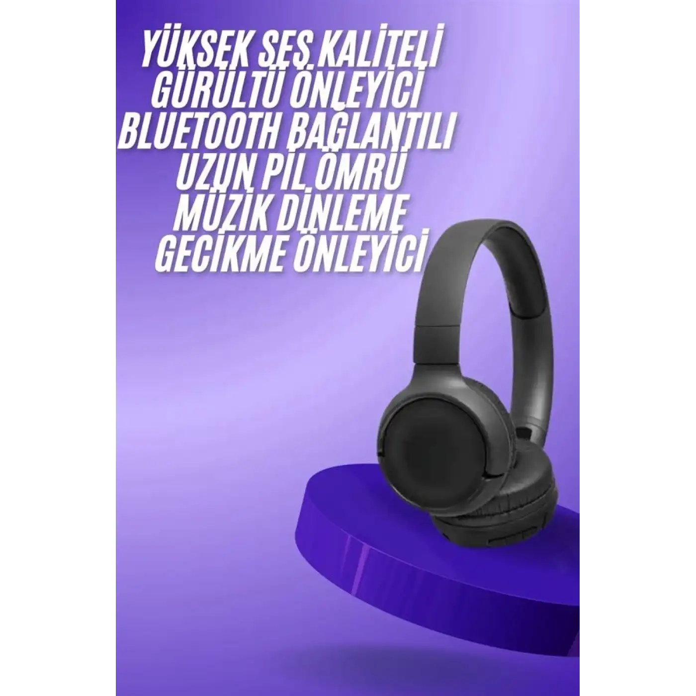 2025 Model Kulak Üstü Bluetooth Hoparlör ANC Özellikli