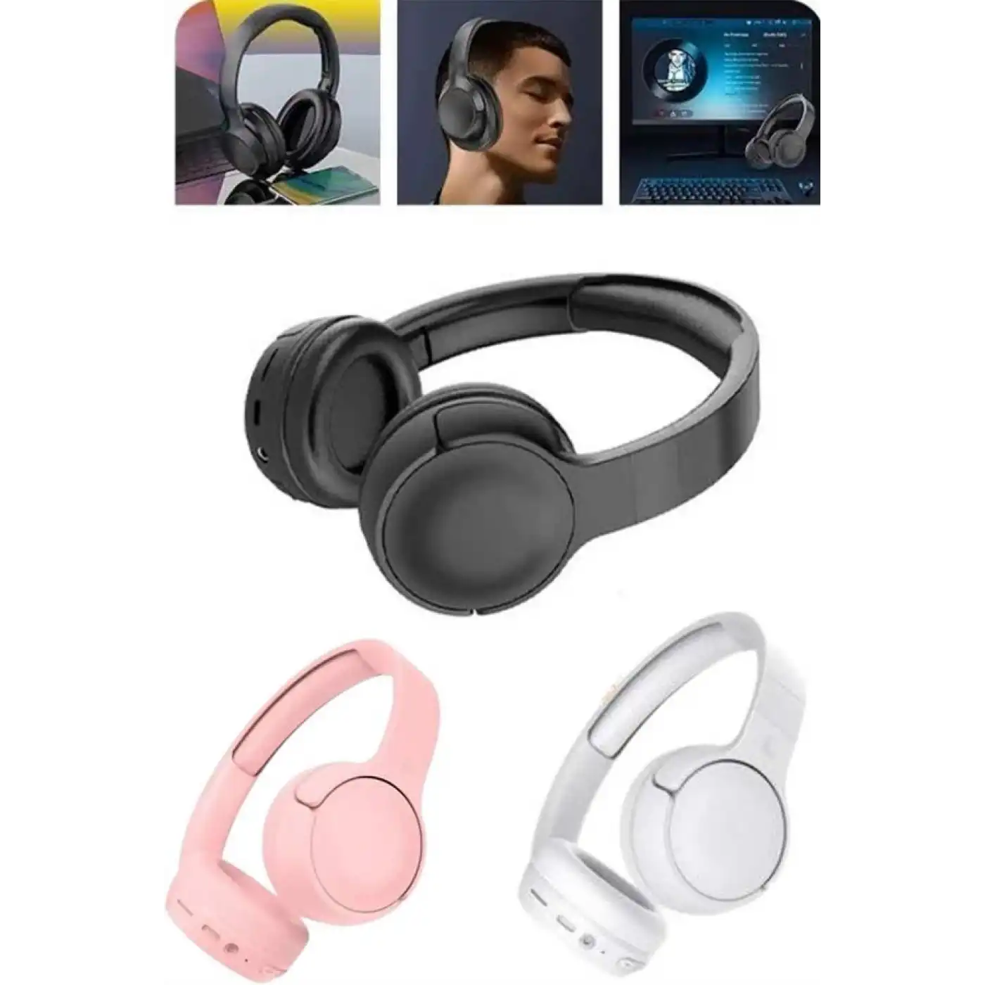 2025 Model Kulak Üstü Bluetooth Hoparlör ANC Özellikli