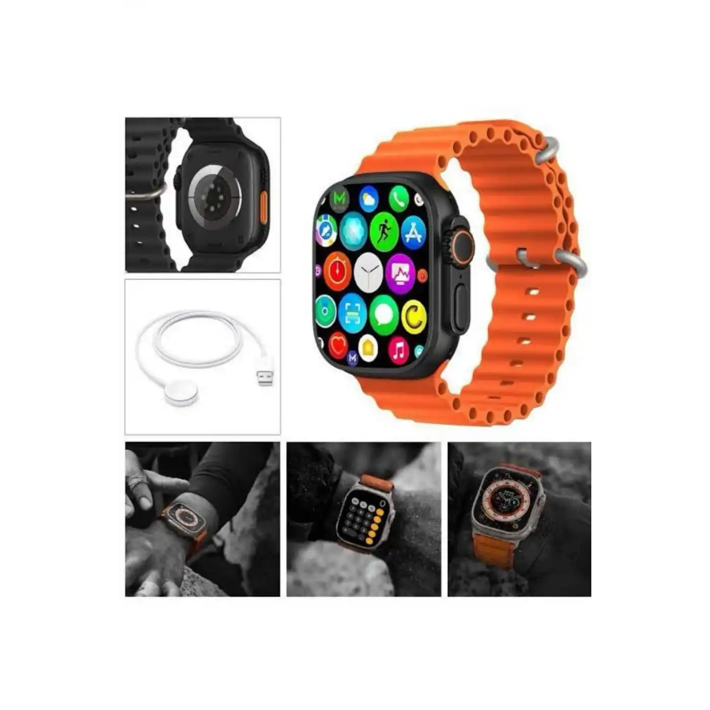 2025 Yeni Model Akıllı Saat Android ve İOS Uyumlu Çağrı Cevaplama