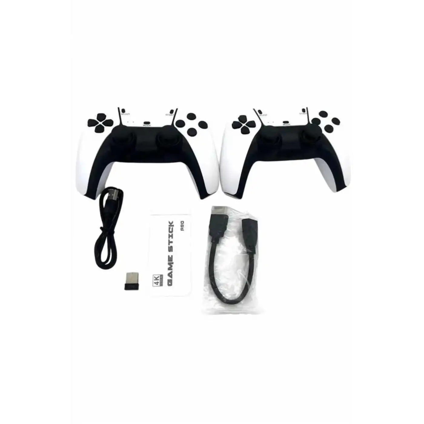 2.4 GHZ Oyun Konsolu Çift Konsol 4K Ultra Hd Game Stick