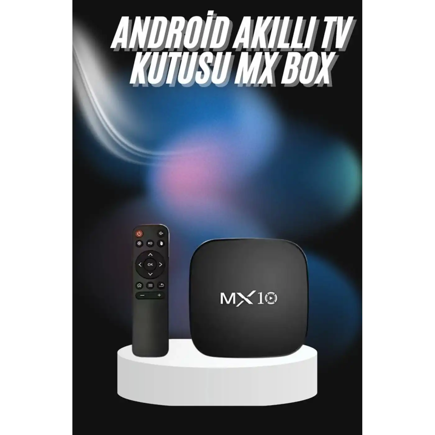 2.4G Wifi Tv Box Medya Oynatıcı TV Uyumlu MX Box Kutusu Android TV