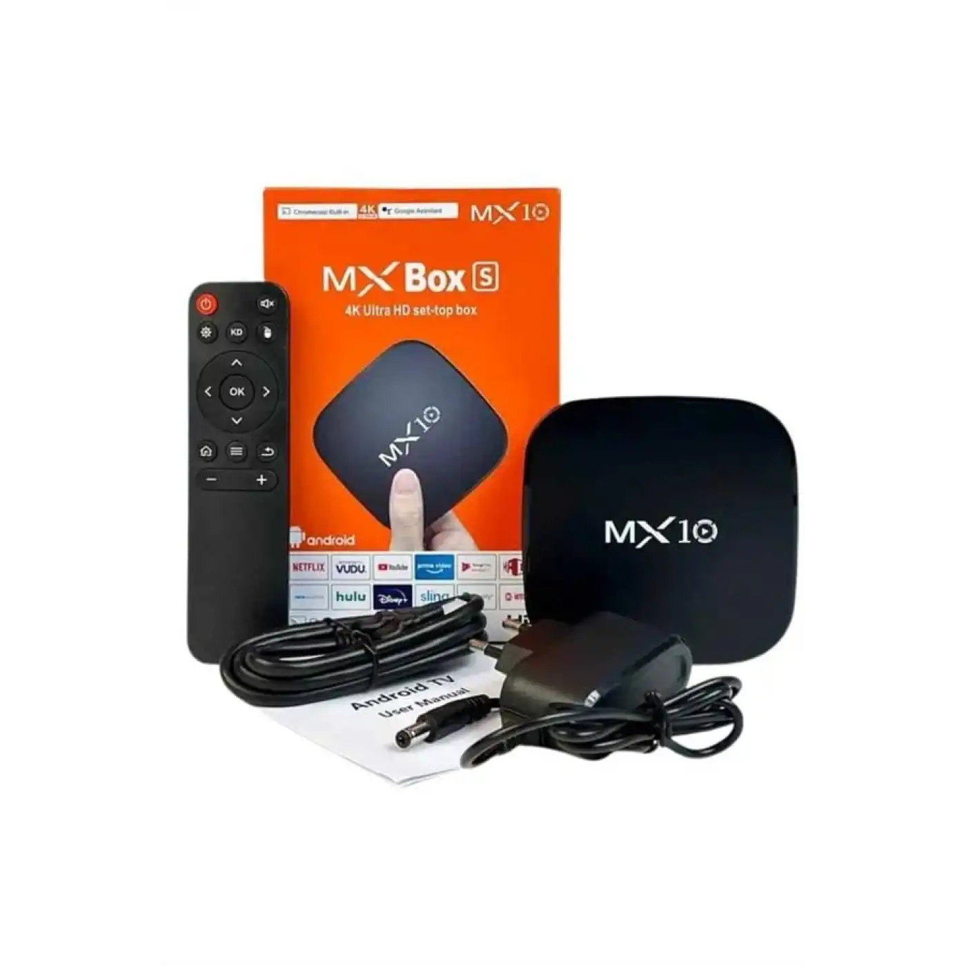 2.4G Wifi Tv Box Medya Oynatıcı TV Uyumlu MX Box Kutusu Android TV