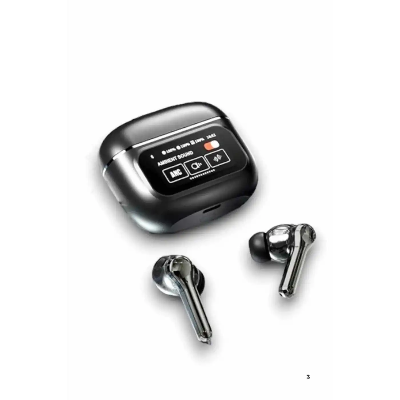 2.Nesil Pro Ekranlı Sesli Görüşme Yapabilen Kablosuz Bluetooth Kulaklık