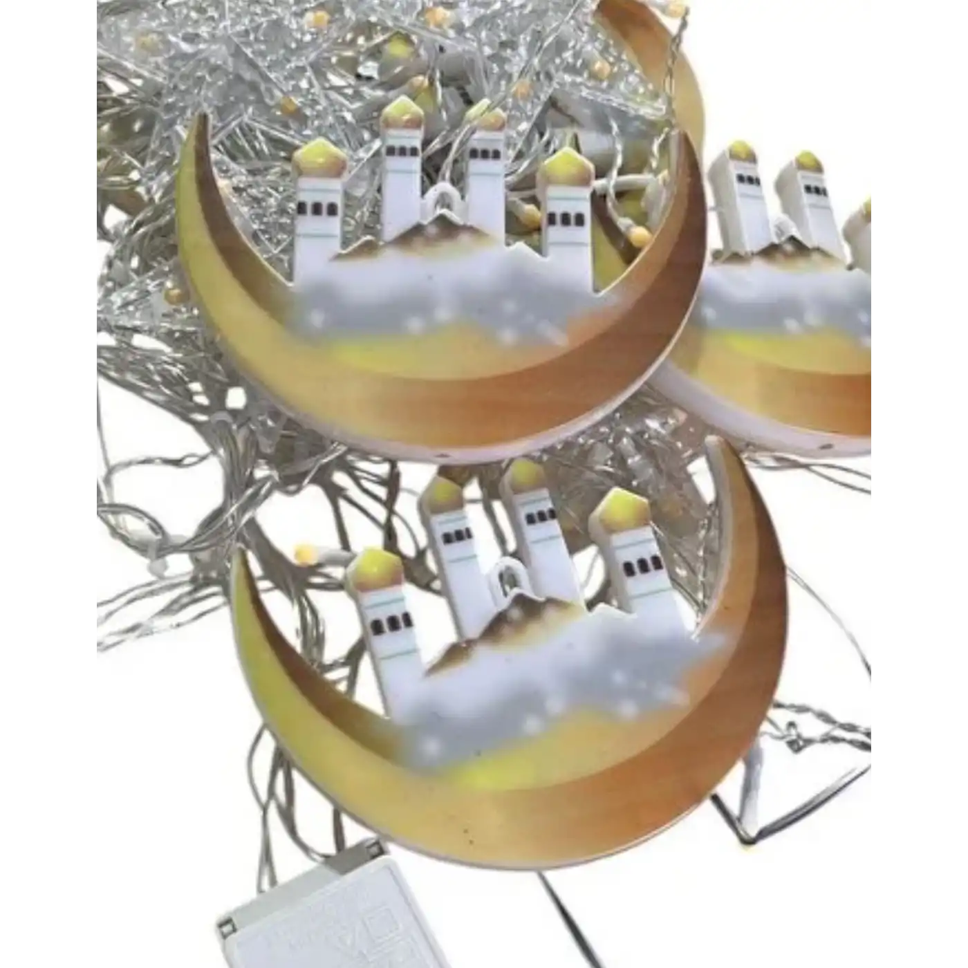 3 Metre Ramazan LED Saçak Işık Ev İçi Dekoratif Aydınlatma