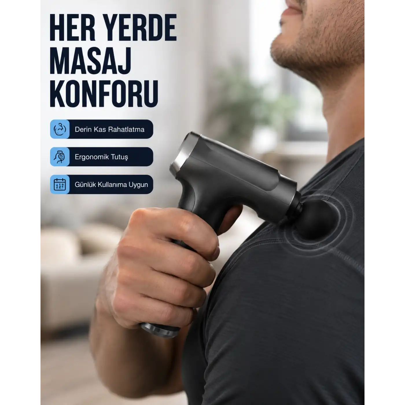 3200R/Dak Güçlü Motorlu Masaj Cihazı Yeni Nesil