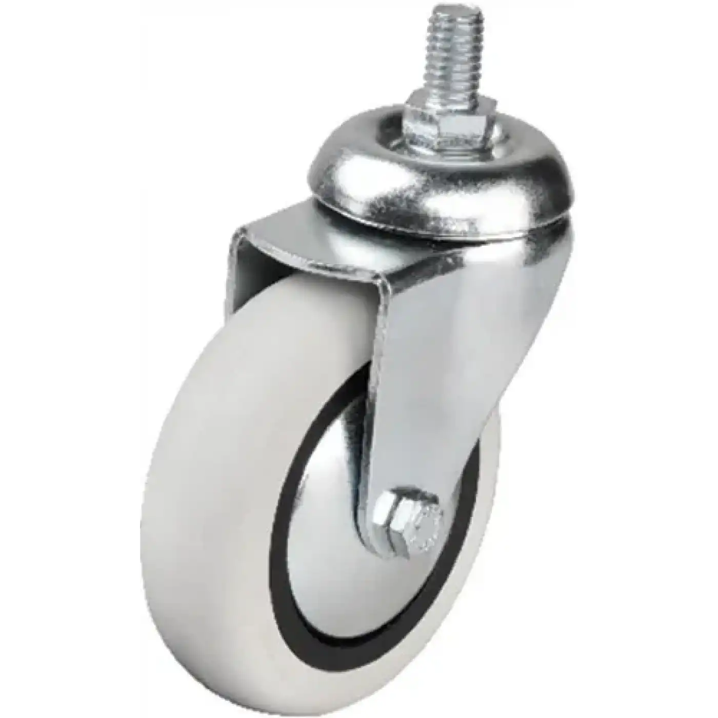 352 - 75x25 Mm Pvc Makaralı Vidalı Teker 4 Adet