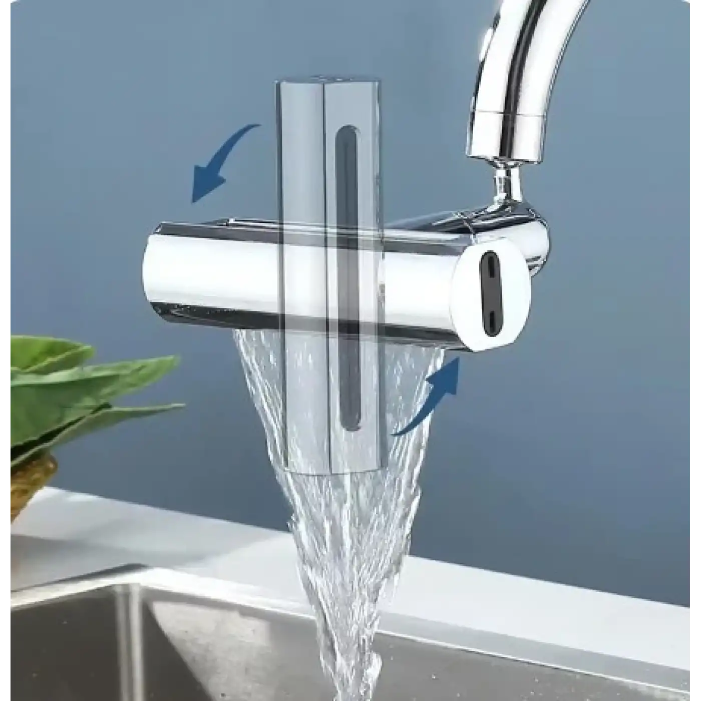 360 Derece Döner Musluk Başlığı