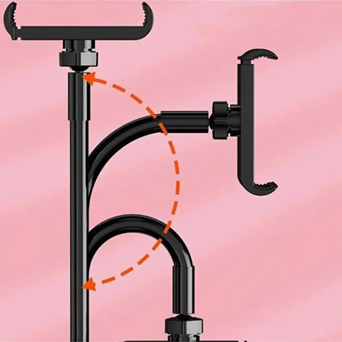 360 Derece Oynar Masaüstü Akrobat Telefon Tutucu