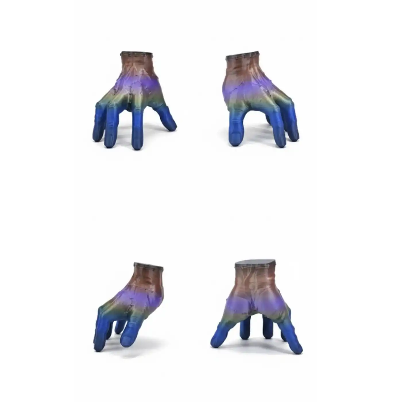 3D Tasarım Rengarenk El Biblo 27x22 cm Özgün ve Şık Aksesuar