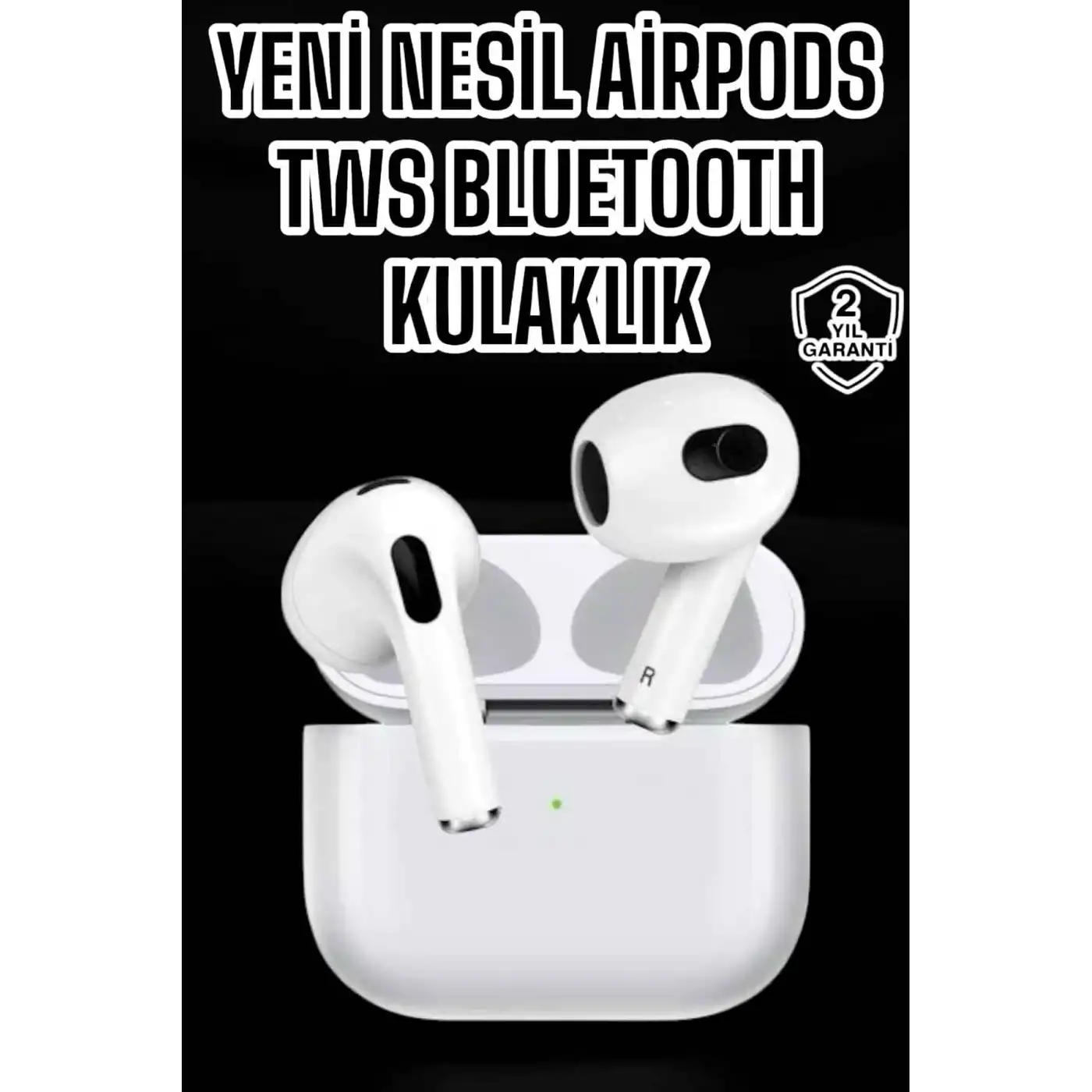 3.Nesil TWS Bluetooth Kulaklık Mikrofonlu ANC Özelliği Dokunmatik Kontrol