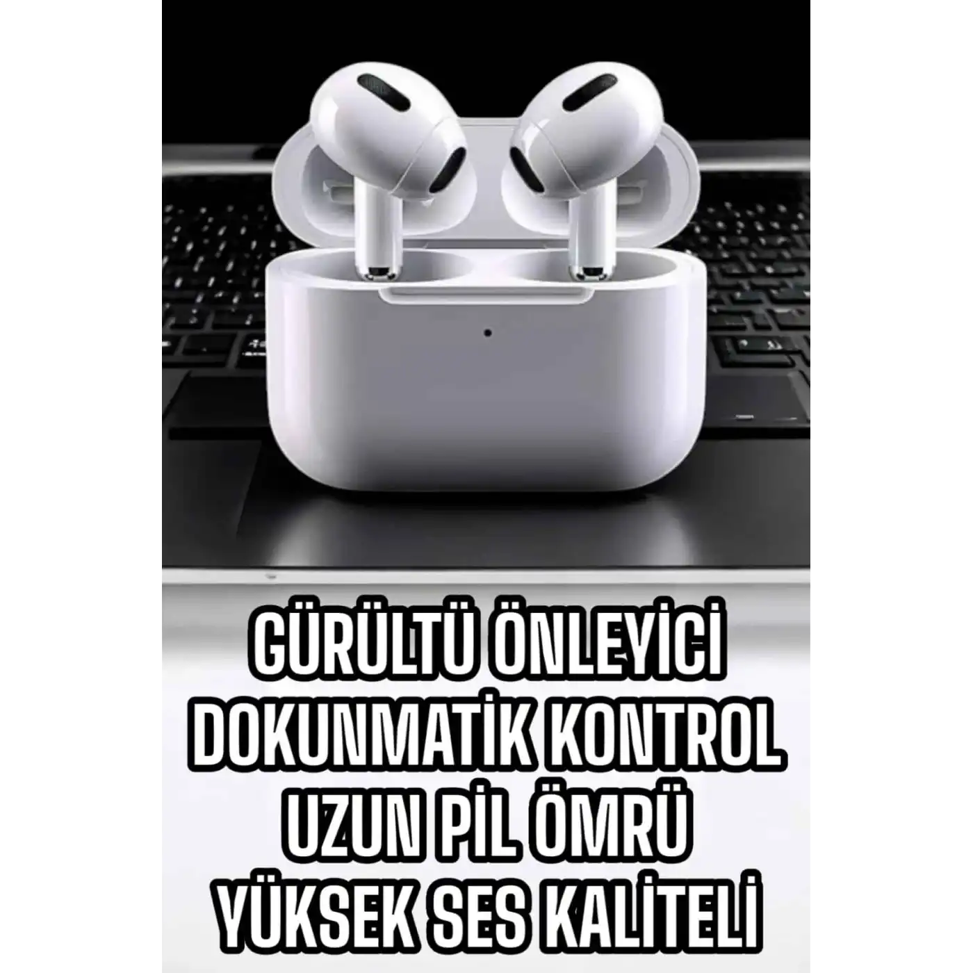 3.Nesil TWS Bluetooth Kulaklık Mikrofonlu ANC Özelliği Dokunmatik Kontrol