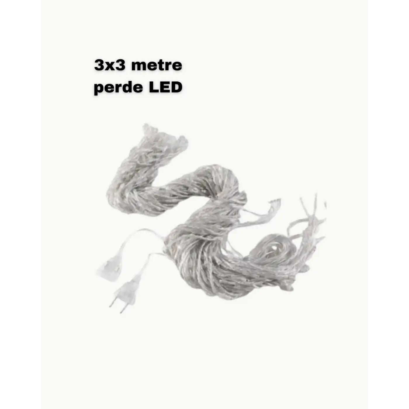 3x3 LED Işık Perdesi Şelale Model İç Dış Mekân Dekorasyonu