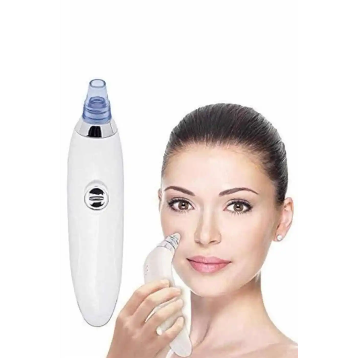 4 Başlıklı Pilli Vakumlu Siyah Nokta Temizleyici Akne Ve Sivilce Önleyici