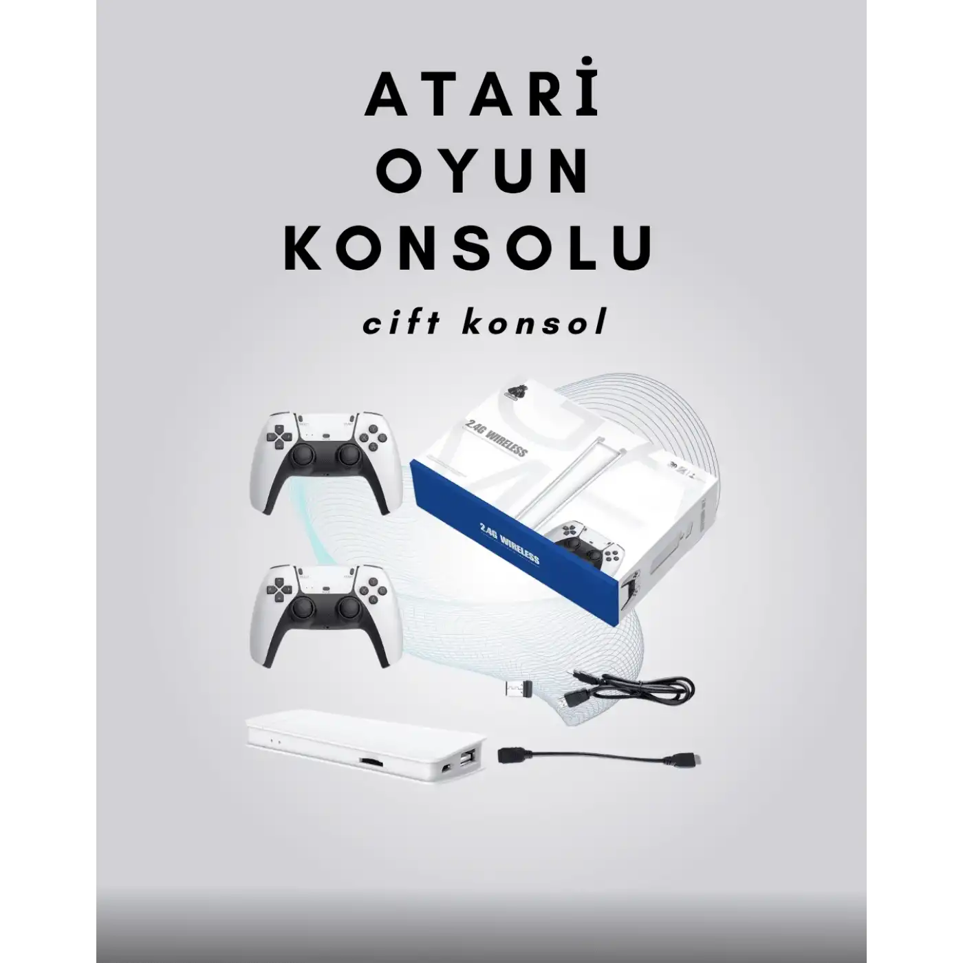 4K Destekli Bluetooth Retro Oyun Konsolu – M15 Modeli