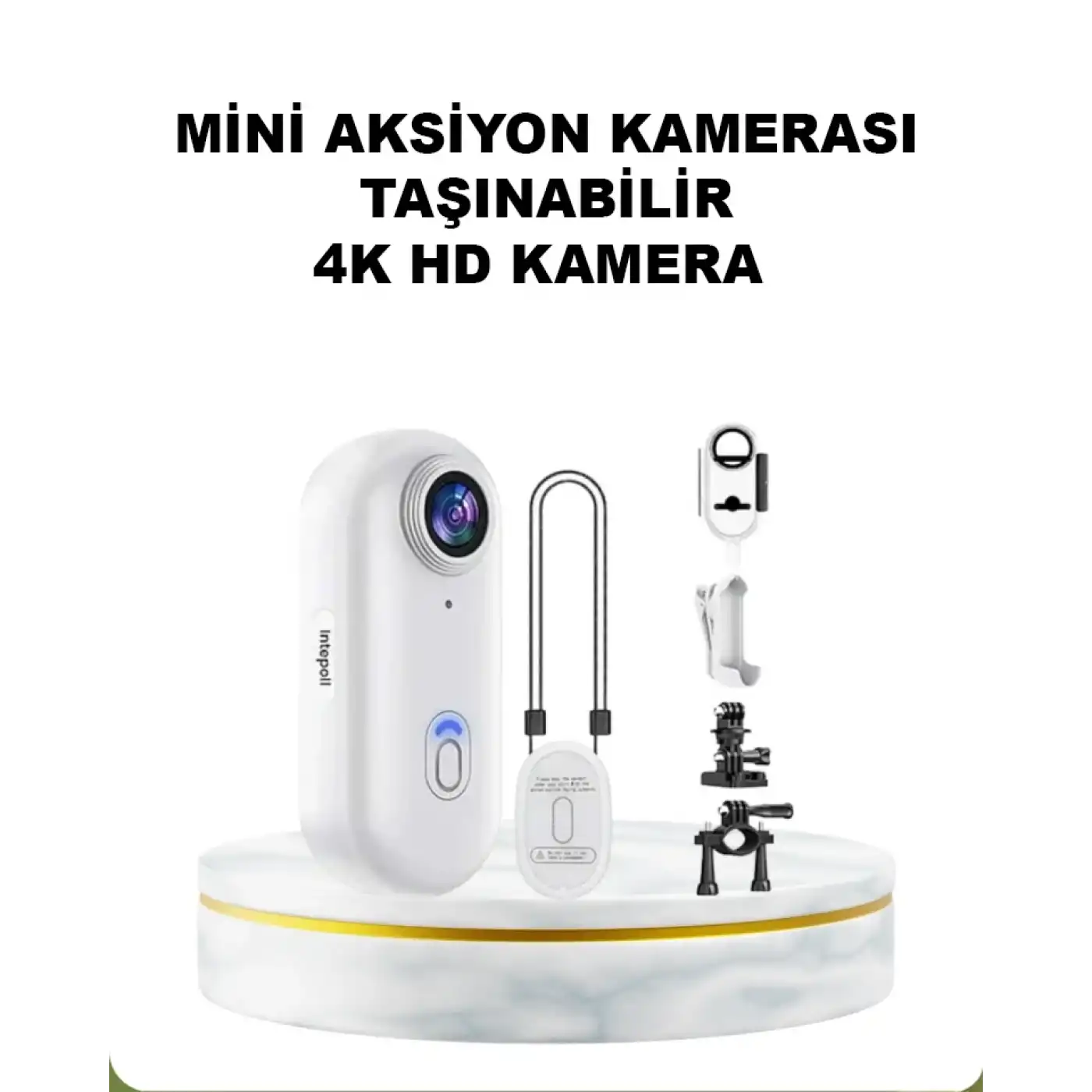 4K WiFi Spor Kamerası Su Geçirmez Mini Aksiyon Kamera
