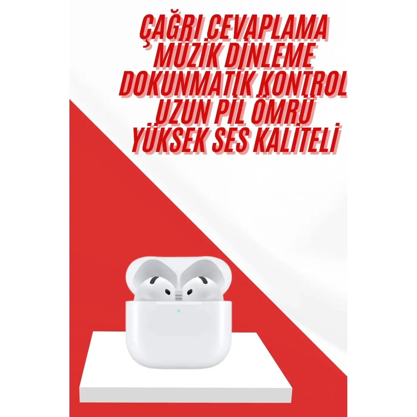 4.Nesil Bluetooth Kulaklık Yüksek Ses Kaliteli Dokunmatik Kontrol Özellikli Yeni Nesil