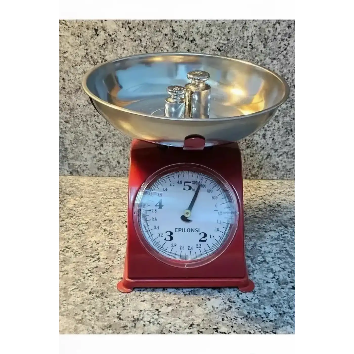 5 Kg Retro Nostalji Mutfak Tartısı Analog Terazi