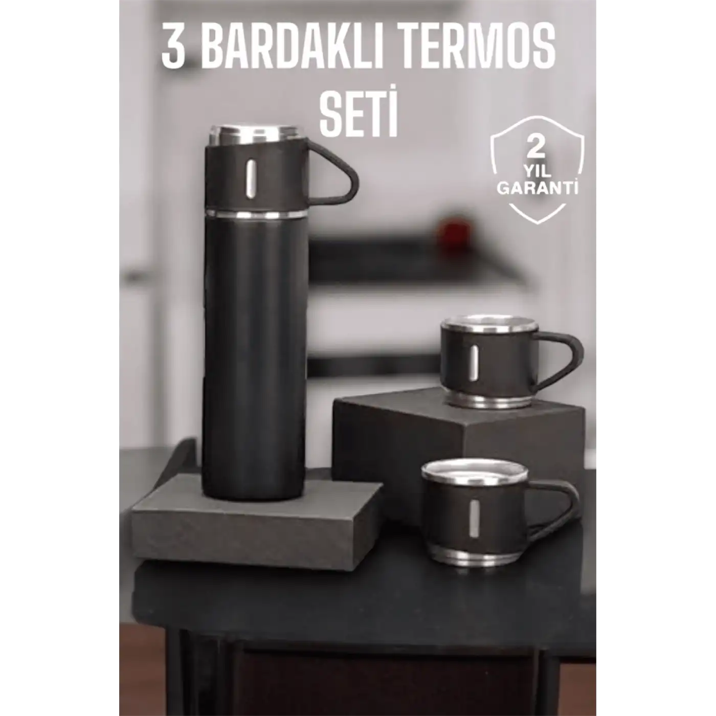 500 ml Kapasiteli Taşınabilir Basınçlı Termos Seti Günlük Kullanım için İdeal