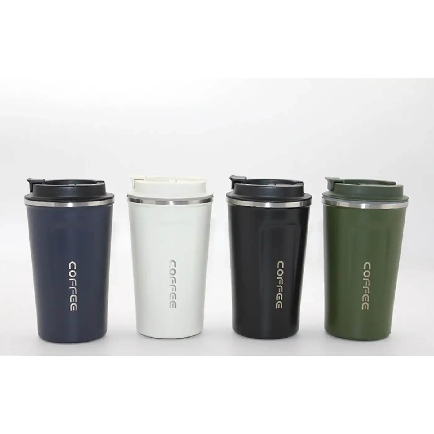500 Ml Paslanmaz Çelik Termos Mug - Çift Katmanlı Sızdırmaz Kahve Kupası Alk3134