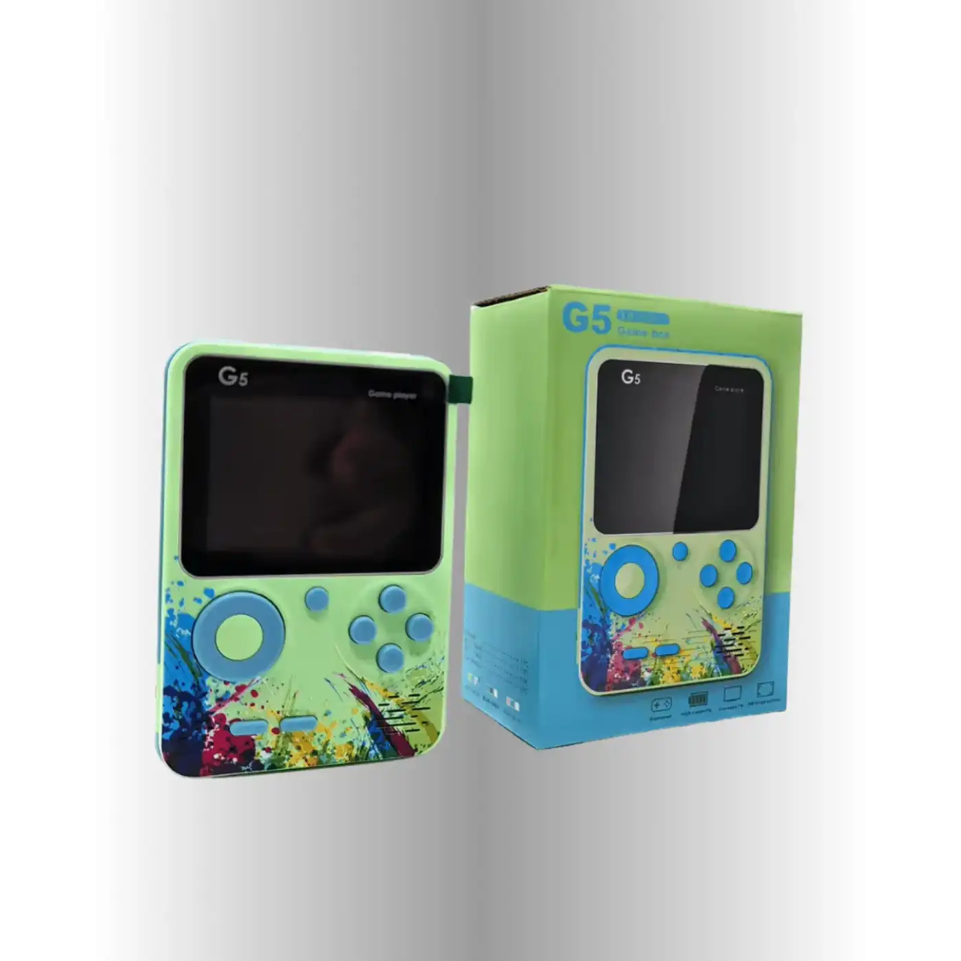 500 Oyun Hafızalı G5 Game Box – Renkli LCD Ekranlı