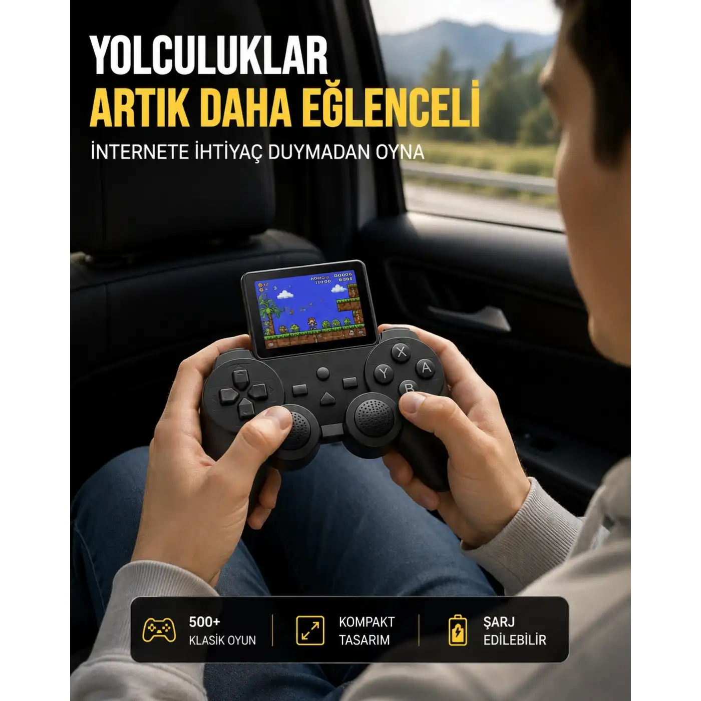500 Oyun Tek Cihazda! Nostalji ve Eğlence Yanınızda