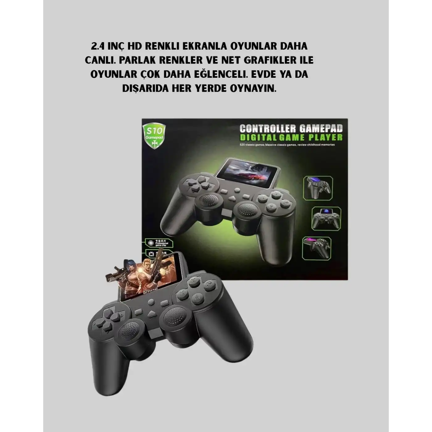 500 Oyun Tek Cihazda! Nostalji ve Eğlence Yanınızda
