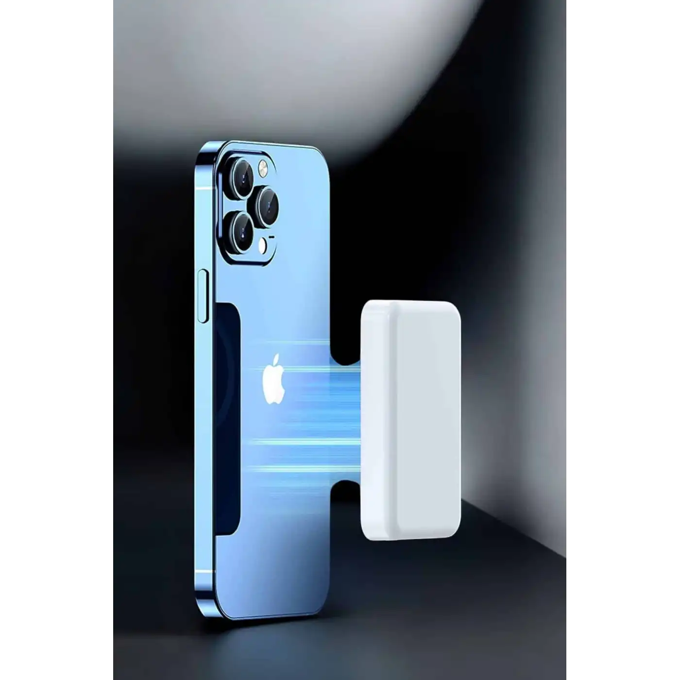 5000 Mah İOS Uyumlu Magsafe Kablosuz Şarj Hızlı Şarj Desteği